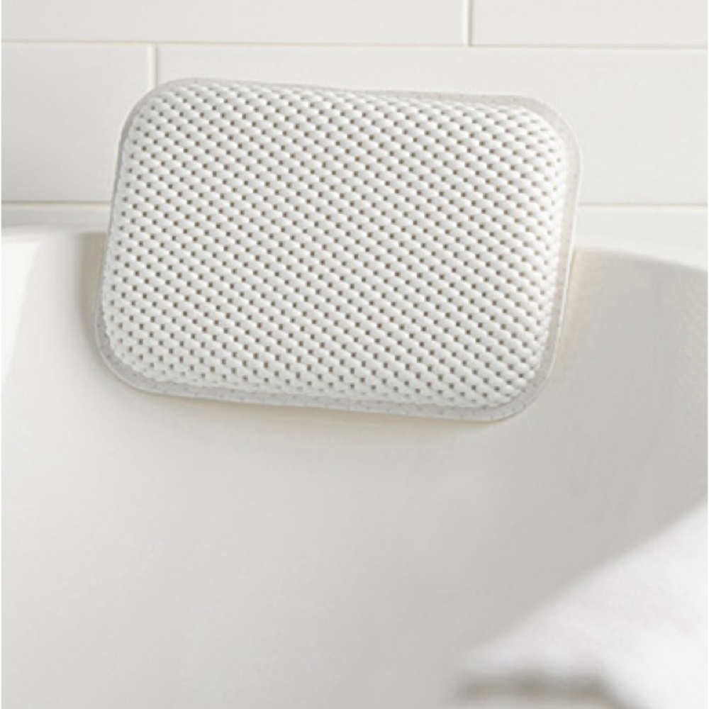 Quilted bath cushion